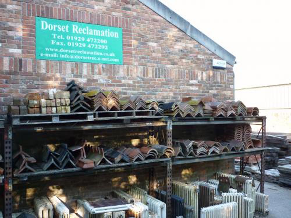 Reclaimed Ridge Tiles always in Stock 