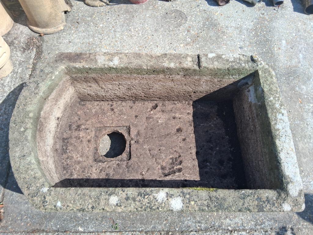 Stone trough