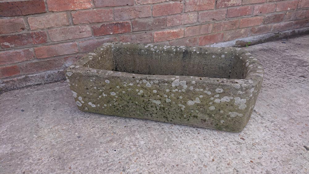 <p>Reclaimed Stone Trough