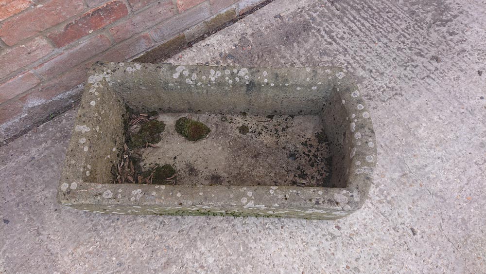 <p>Reclaimed Stone Trough