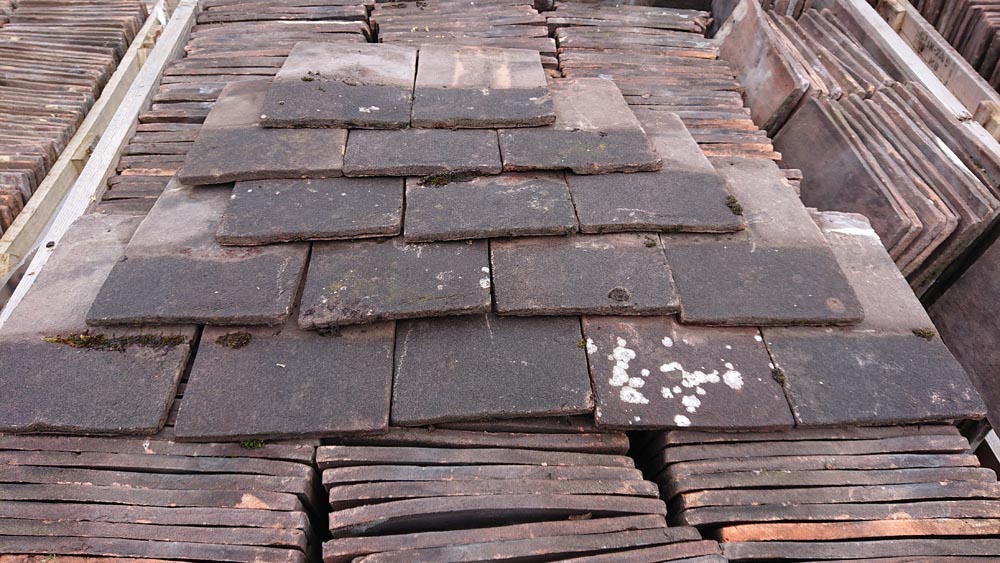 <p>Weathered Dark Hand made Peg tiles</p><p>Approx 5,000