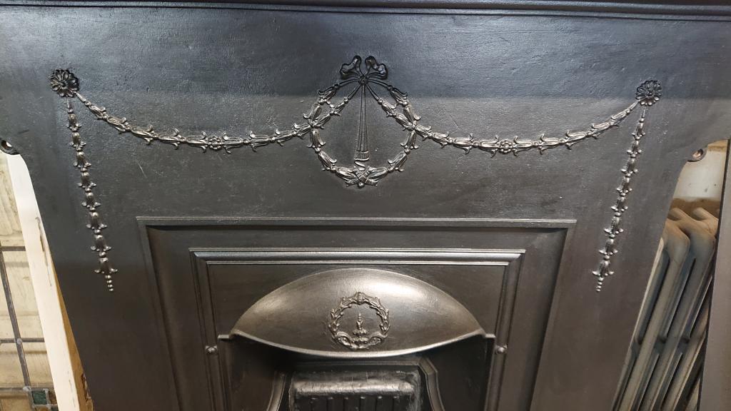 <p>Original Georgian Style Combination Fireplace