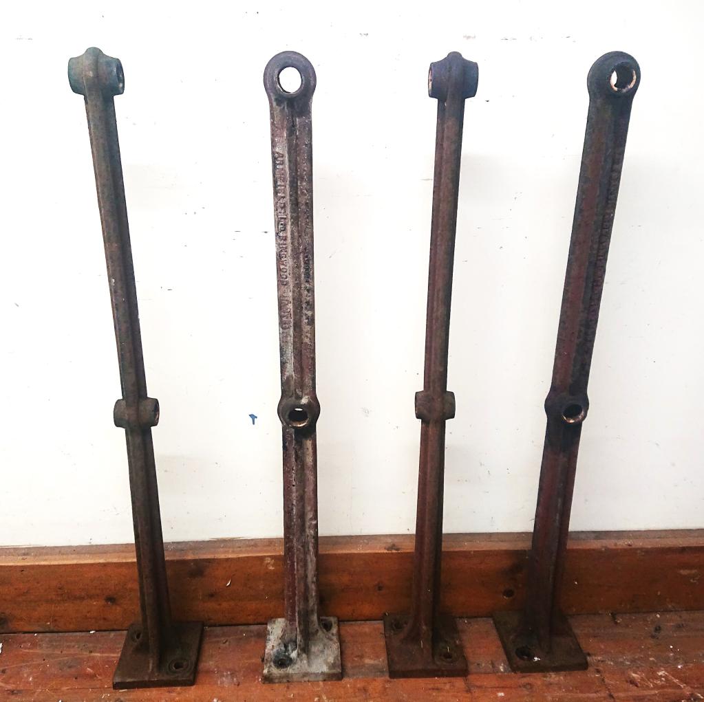 Cast iron bollards