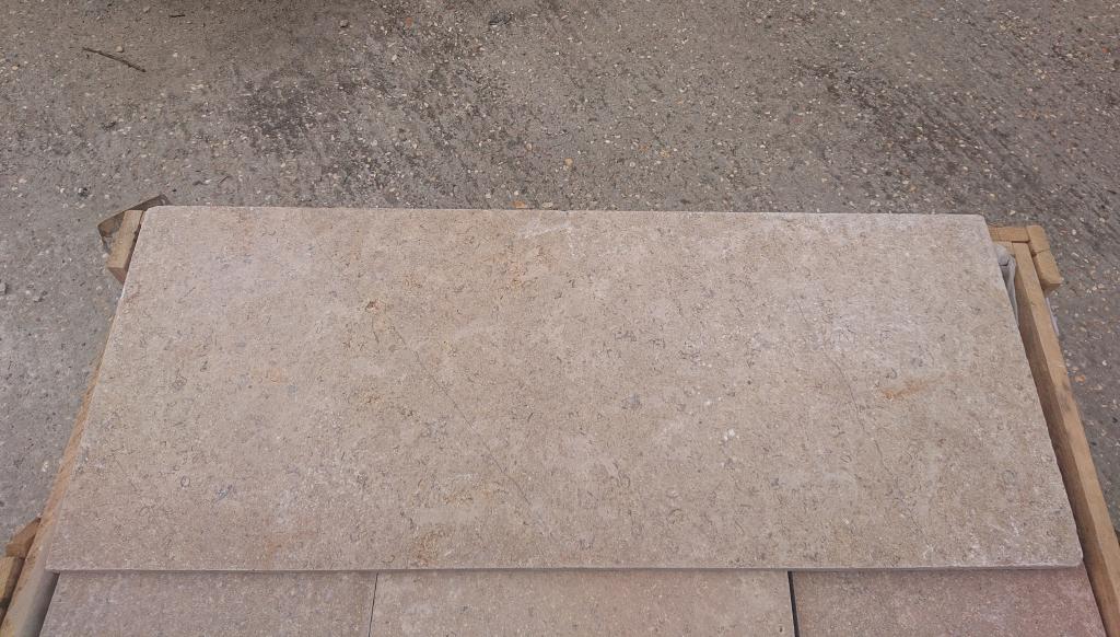 Limestone flooring