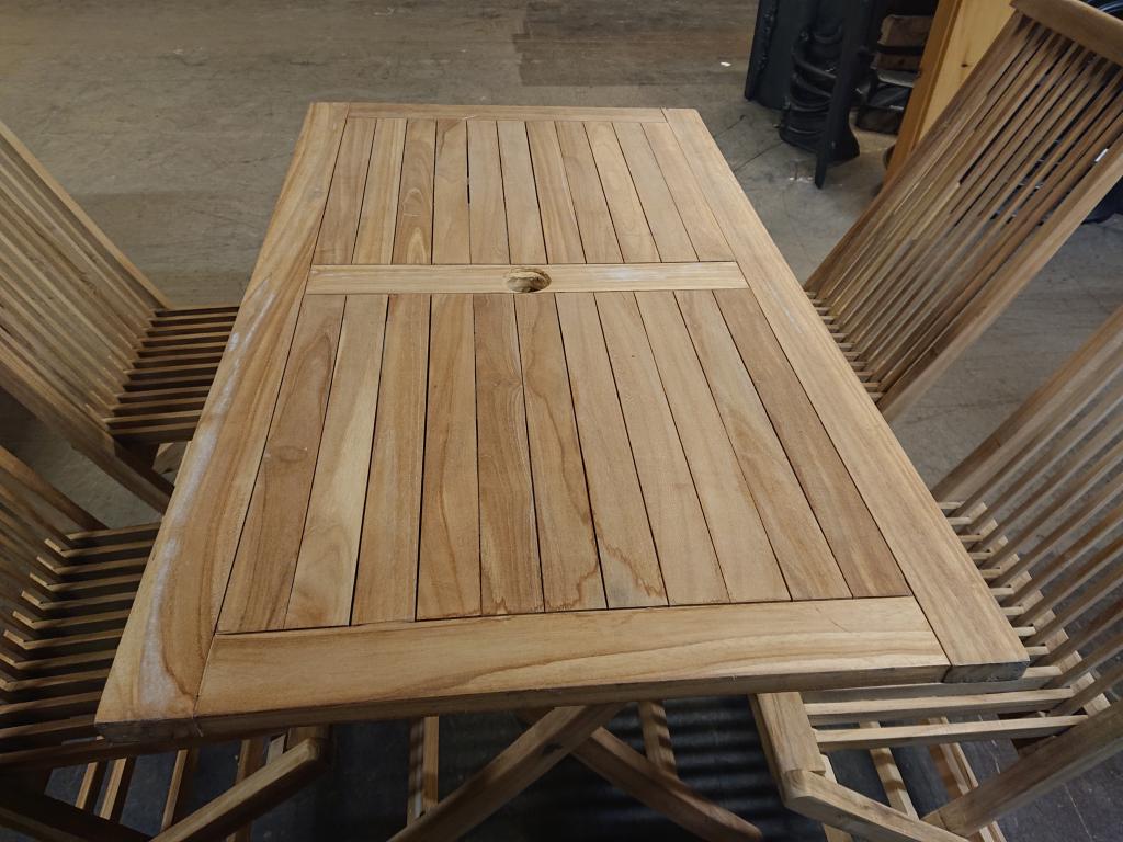 Teak Table and Chairs