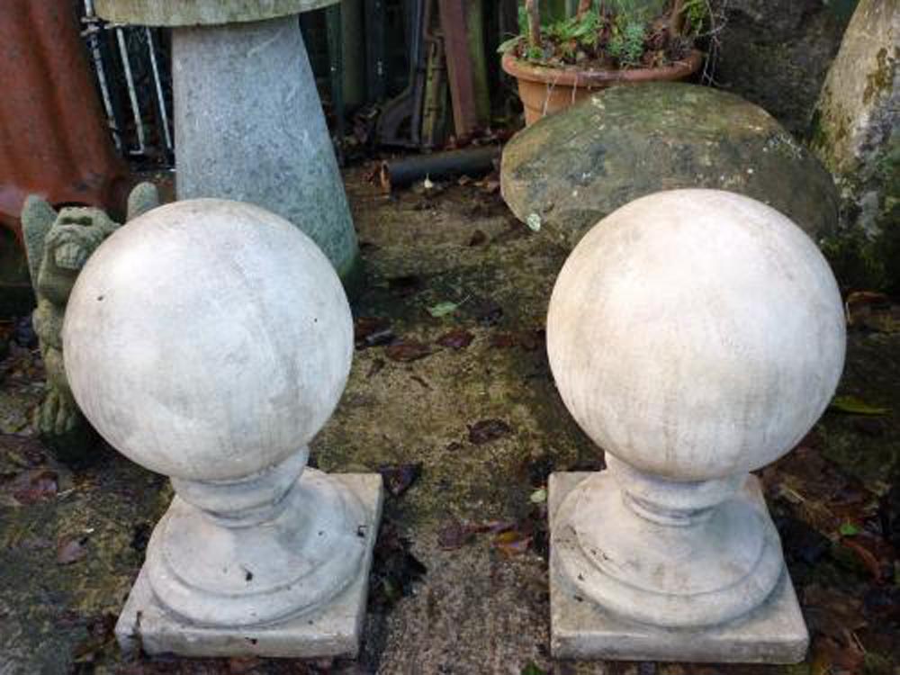 Pair Ball Finials 