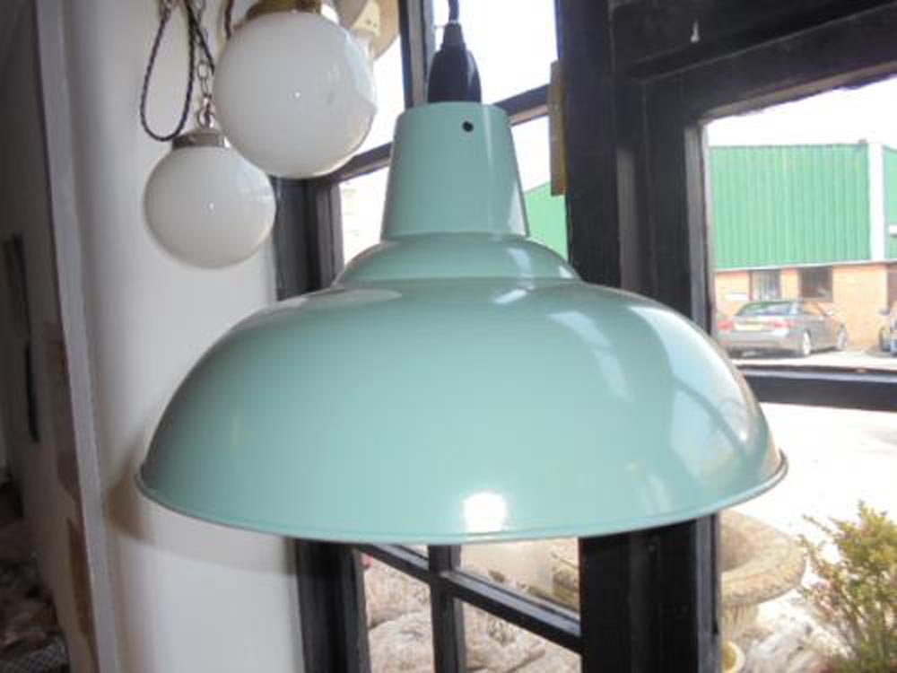 Hanging Pendant light in French Grey
350 mm wide