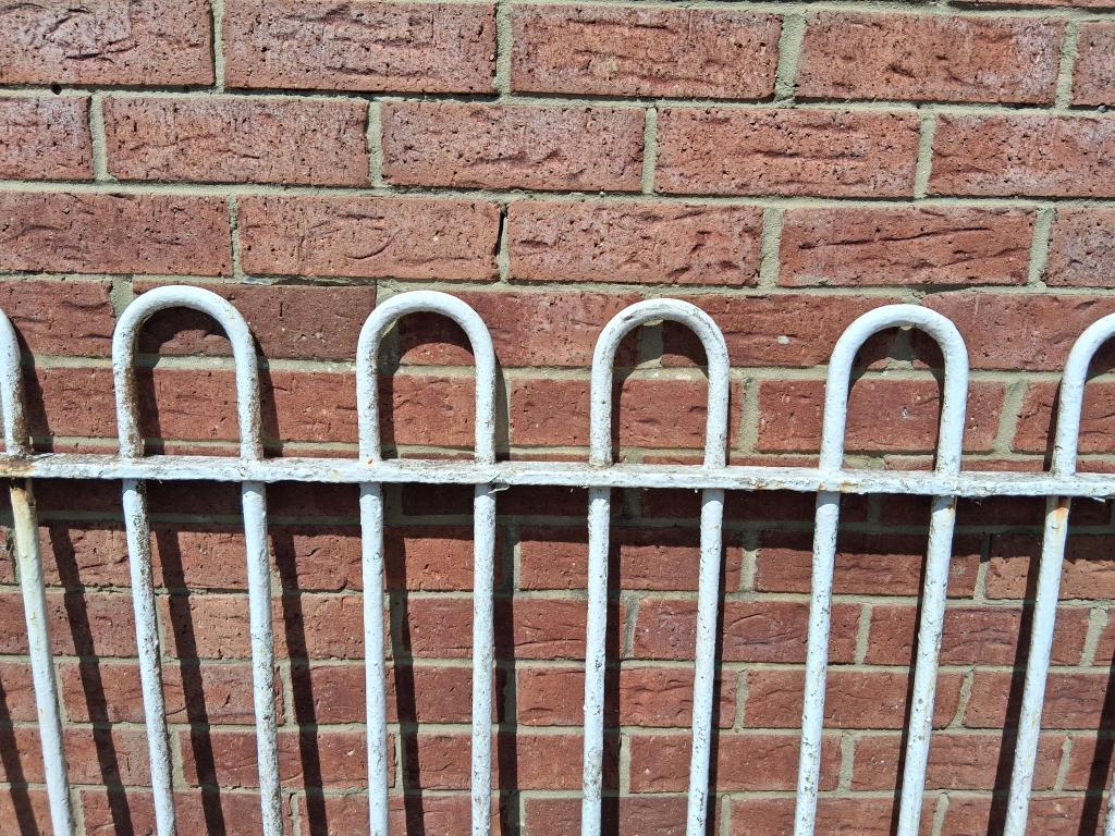 Original hooped railings
