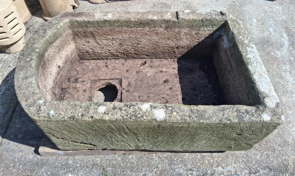 stone trough