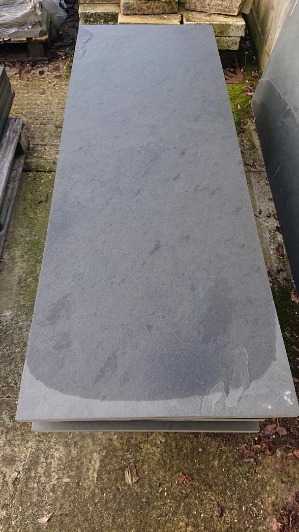 <p>Large slate sheets</p><p> 1800mm x 650mm and 1200mm x 600mm</p><p>20mm or 30mm thick</p><p>In stock</p>