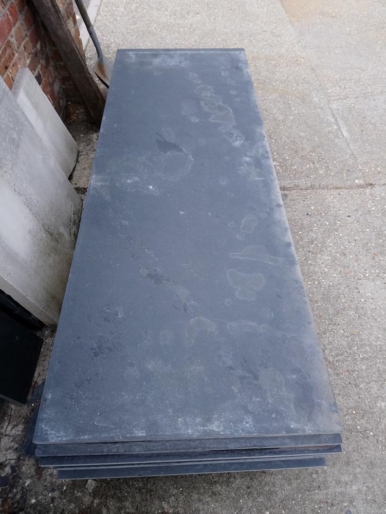 <p>Large slate sheets</p><p> 1800mm x 650mm and 1200mm x 600mm</p><p>20mm or 30mm thick</p><p>In stock</p>