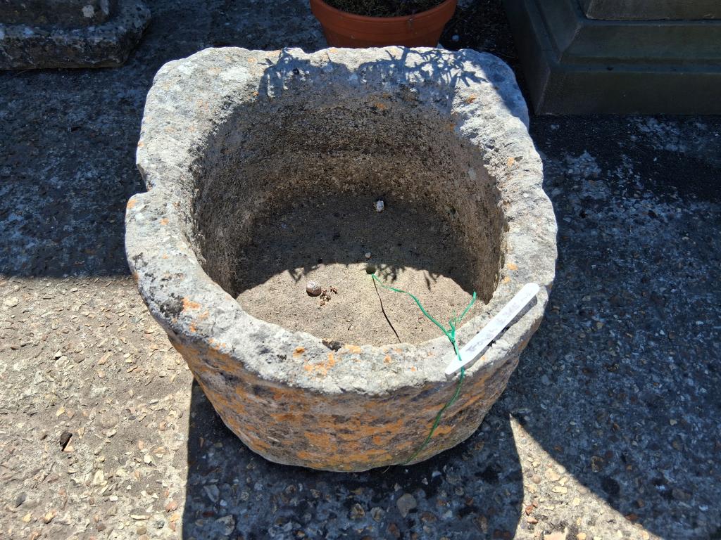 stone trough