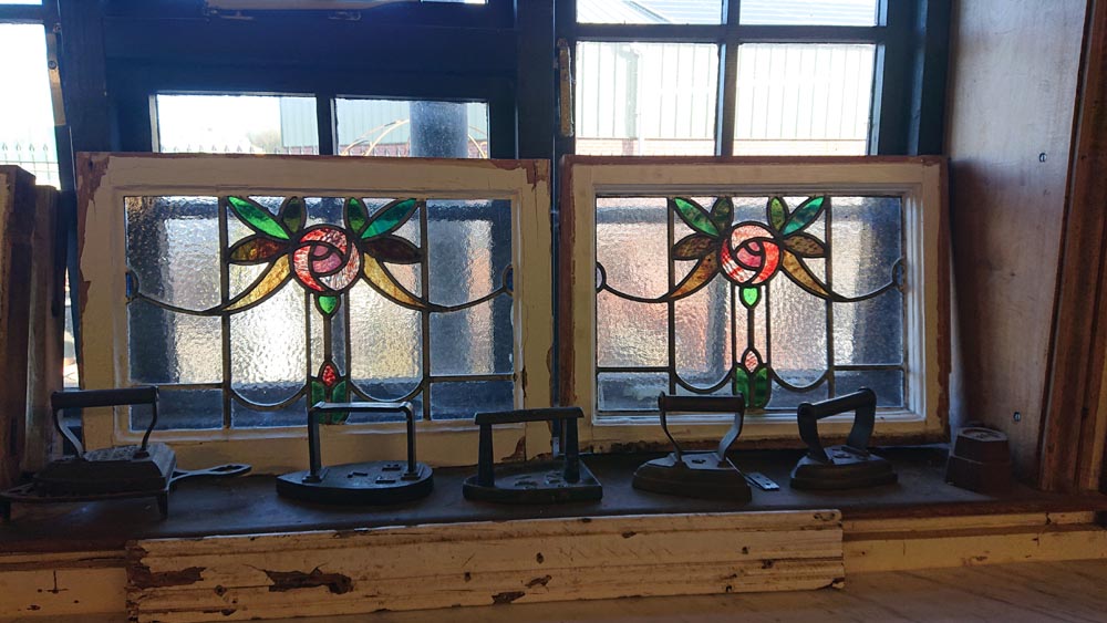 <p>We have a selection of stain glass windows in stock